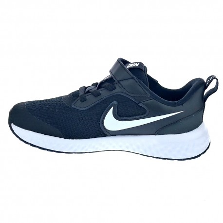 Zapatillas Nike zapatos Niño modelo Revolution 5 Negro 