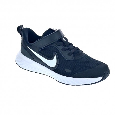 Zapatillas Nike zapatos Niño modelo Revolution 5 Negro 