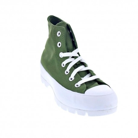Zapatillas botas Converse zapatos Mujer modelo Chuck Taylor Verde 