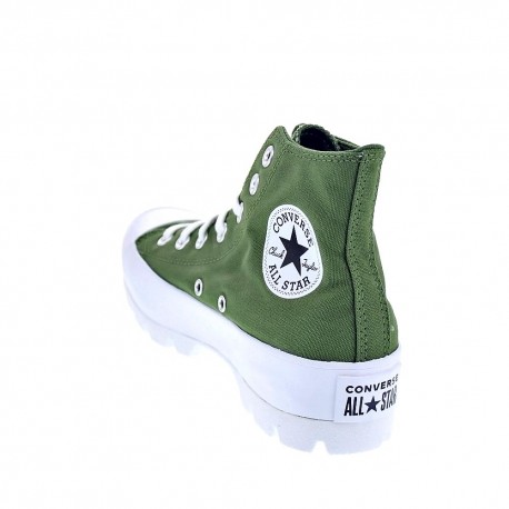Zapatillas botas Converse zapatos Mujer modelo Chuck Taylor Verde 