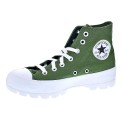 Zapatillas botas Converse zapatos Mujer modelo Chuck Taylor Verde 