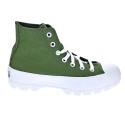 Zapatillas botas Converse zapatos Mujer modelo Chuck Taylor Verde 