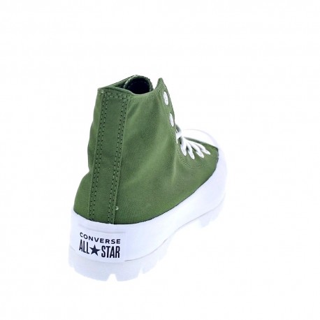 Zapatillas botas Converse zapatos Mujer modelo Chuck Taylor Verde 