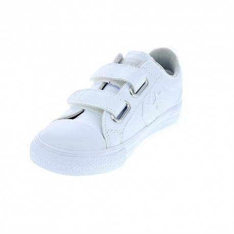 Zapatillas Converse zapatos Niño modelo Star Player Ev 2 vco Blanco 