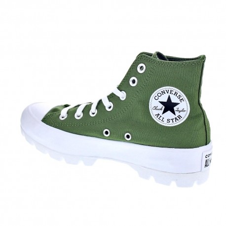 Zapatillas botas Converse zapatos Mujer modelo Chuck Taylor Verde 