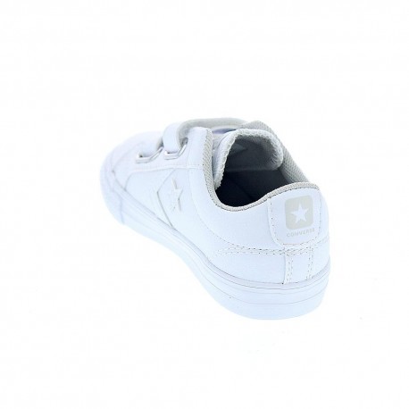 Zapatillas Converse zapatos Niño modelo Star Player Ev 2 vco Blanco 