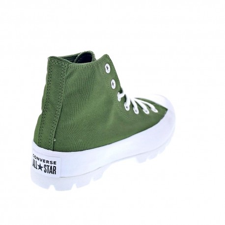 Zapatillas botas Converse zapatos Mujer modelo Chuck Taylor Verde 