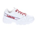 Zapatillas Levis zapatos Niña modelo Soho Blanco 