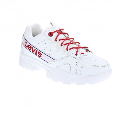 Zapatillas Levis zapatos Niña modelo Soho Blanco 