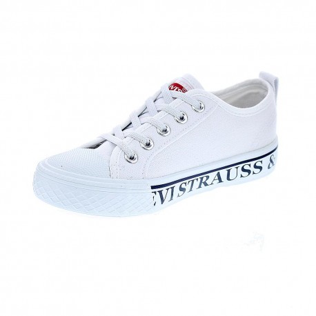 Zapatillas Levis zapatos Niño modelo Maui Strauss Blanco 