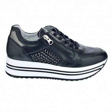 Zapatillas Nero Giardini zapatos Mujer modelo 0563 Negro 