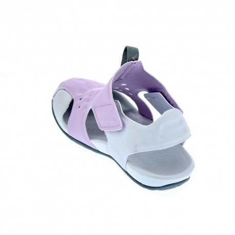 Chanclas Nike zapatos Niña modelo Sunray Protect Violeta Velcro