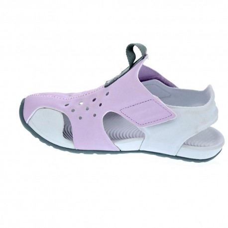 Chanclas Nike zapatos Niña modelo Sunray Protect Violeta Velcro