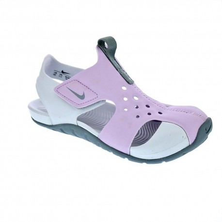 Chanclas Nike zapatos Niña modelo Sunray Protect Violeta Velcro