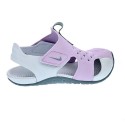 Chanclas Nike zapatos Niña modelo Sunray Protect Violeta Velcro