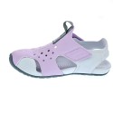 Chanclas Nike zapatos Niña modelo Sunray Protect Violeta Velcro