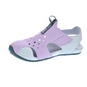 Chanclas Nike zapatos Niña modelo Sunray Protect Violeta Velcro