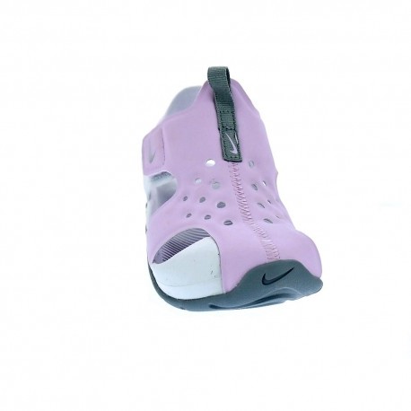 Chanclas Nike zapatos Niña modelo Sunray Protect Violeta Velcro