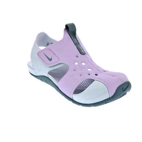 Chanclas Nike zapatos Niña modelo Sunray Protect Violeta Velcro