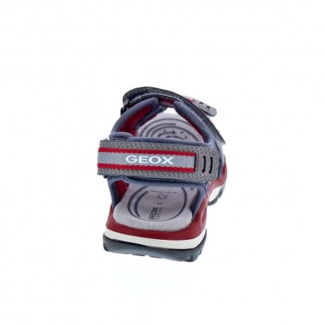 Sandalias Geox zapatos Niño modelo Borealis Gris 