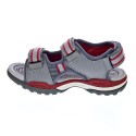 Sandalias Geox zapatos Niño modelo Borealis Gris 