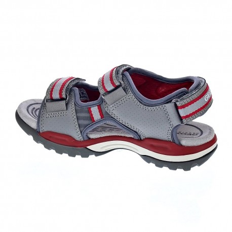 Sandalias Geox zapatos Niño modelo Borealis Gris 