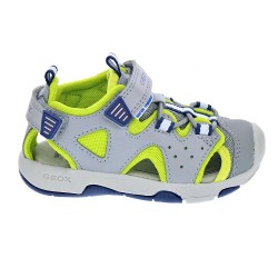 Sandalias Geox zapatos Niño modelo Sandal Multy Gris  2