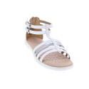 Sandalias Geox zapatos Niña modelo Sandal Karly Cerrada detrás Blanco 
