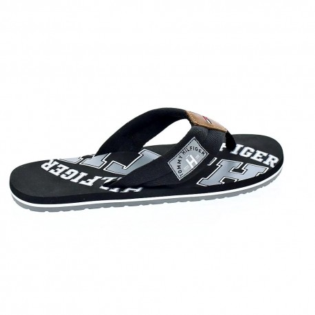 Chanclas Tommy Hilfiger zapatos Hombre modelo FM01369 990 Negro 