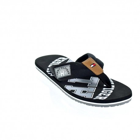 Chanclas Tommy Hilfiger zapatos Hombre modelo FM01369 990 Negro 