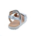 Sandalias Geox zapatos Niña modelo Sandal Haiti Plata 