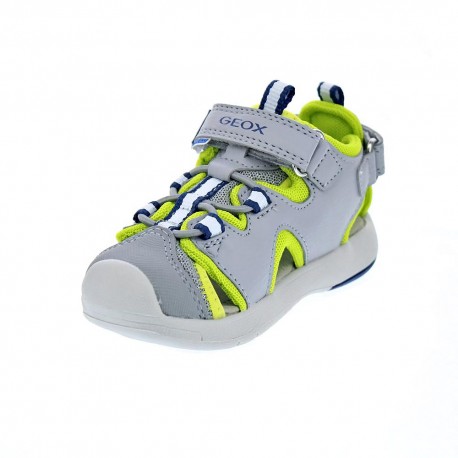 Sandalias Geox zapatos Niño modelo Sandal Multy Gris 