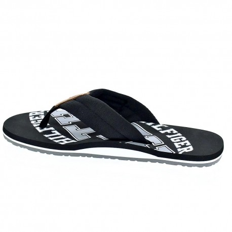 Chanclas Tommy Hilfiger zapatos Hombre modelo FM01369 990 Negro 