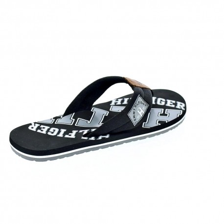 Chanclas Tommy Hilfiger zapatos Hombre modelo FM01369 990 Negro 