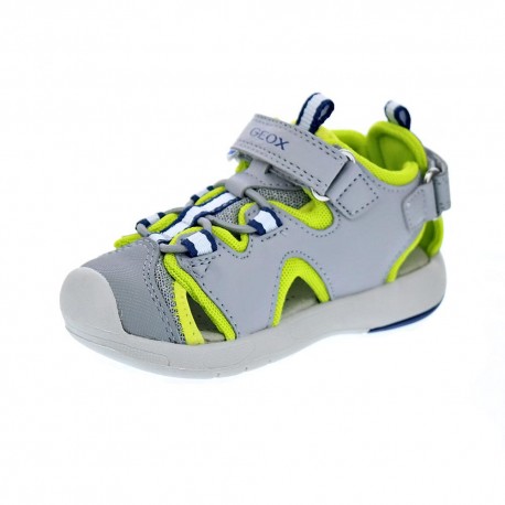 Sandalias Geox zapatos Niño modelo Sandal Multy Gris 