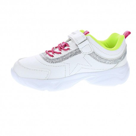 Zapatillas Miss Sixty zapatos Niña modelo S735 Blanco 