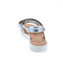 Sandalias Geox zapatos Niña modelo Sandal Coralie Plata 