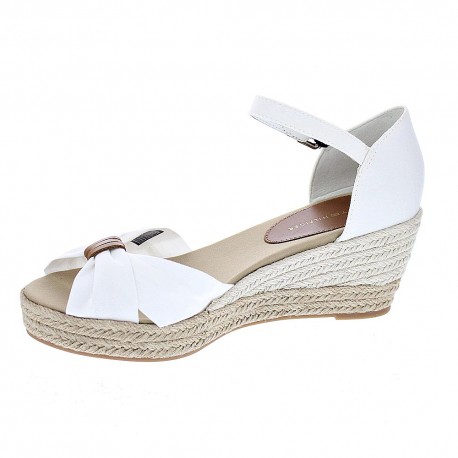 Alpargatas Tommy Hilfiger zapatos Mujer modelo FW04785 YBI Blanco 