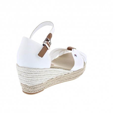 Alpargatas Tommy Hilfiger zapatos Mujer modelo FW04785 YBI Blanco 