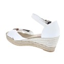 Alpargatas Tommy Hilfiger zapatos Mujer modelo FW04785 YBI Blanco 