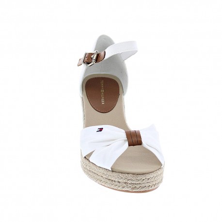 Alpargatas Tommy Hilfiger zapatos Mujer modelo FW04785 YBI Blanco 