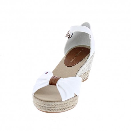 Alpargatas Tommy Hilfiger zapatos Mujer modelo FW04785 YBI Blanco 