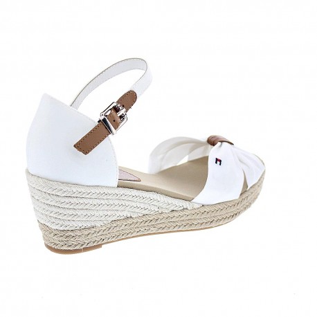 Alpargatas Tommy Hilfiger zapatos Mujer modelo FW04785 YBI Blanco 