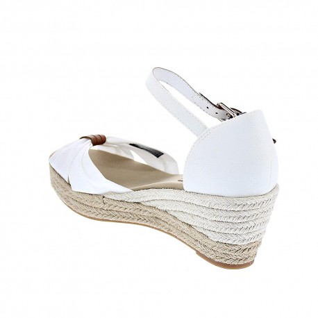 Alpargatas Tommy Hilfiger zapatos Mujer modelo FW04785 YBI Blanco 