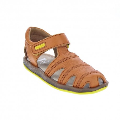 Sandalias Camper zapatos Niño modelo Bicho Marrón 