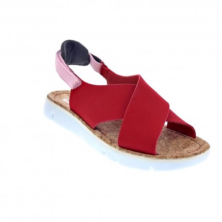 Sandalias Camper zapatos Mujer modelo Oruga Rojo 