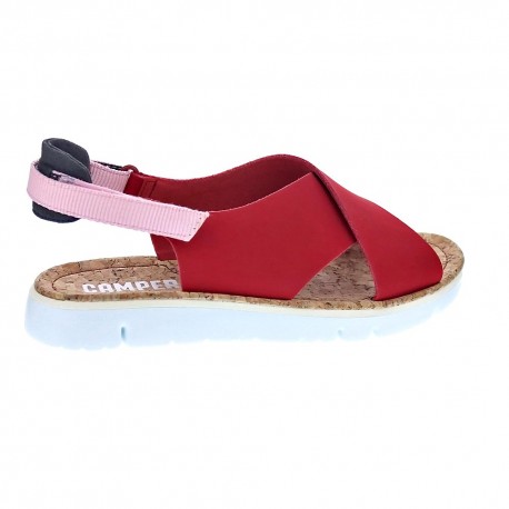 Sandalias Camper zapatos Mujer modelo Oruga Rojo 