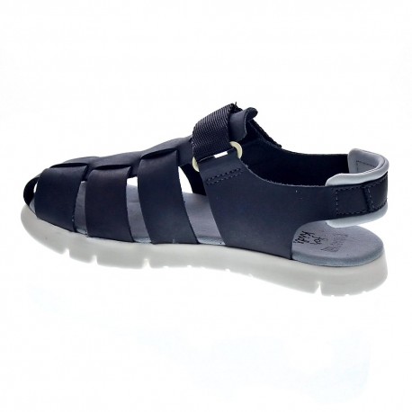 Sandalias Camper zapatos Niño modelo Oruga Negro 
