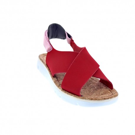 Sandalias Camper zapatos Mujer modelo Oruga Rojo 