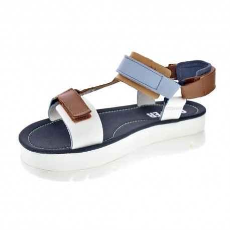 Sandalias Camper zapatos Mujer modelo Oruga Up Blanco 